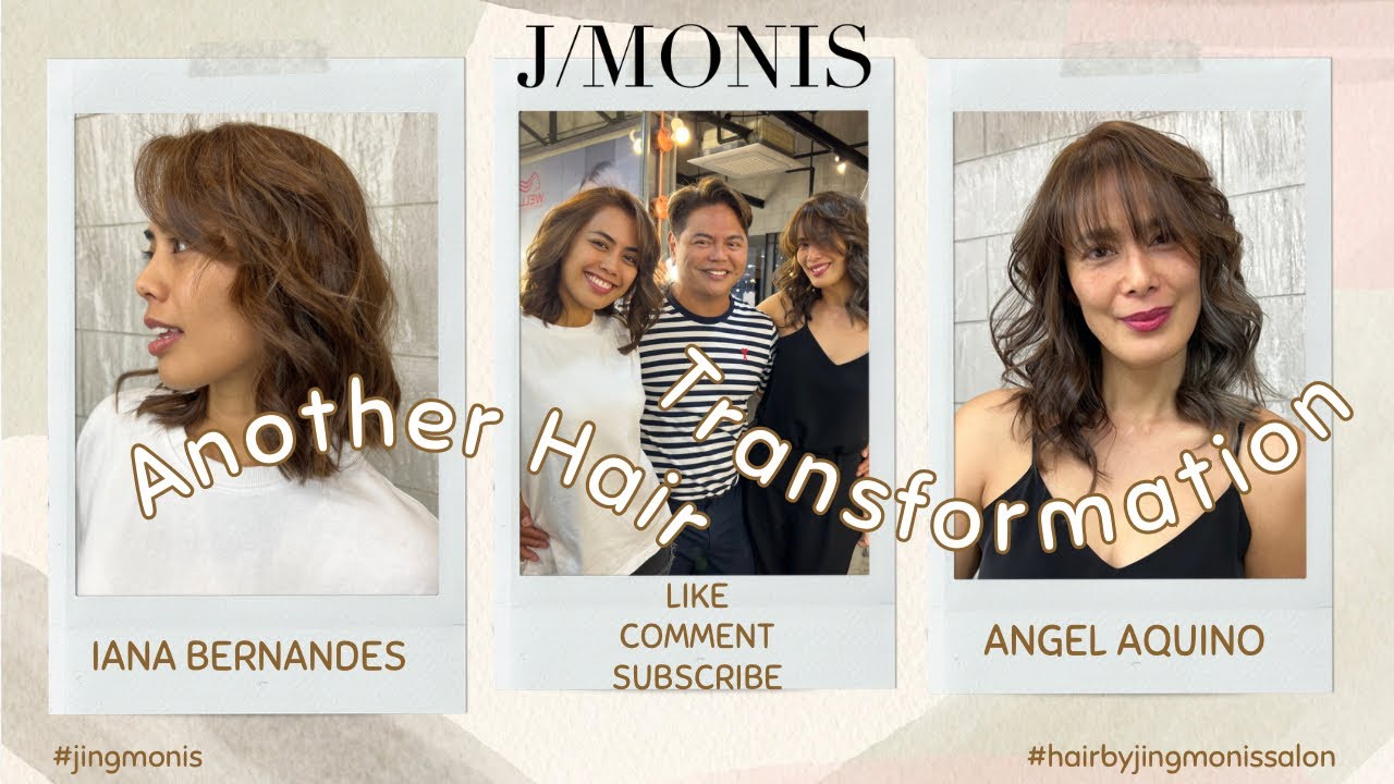 “Mother and Daughter Hair Transformation”@Angel Aquino and @Iana Bernandes