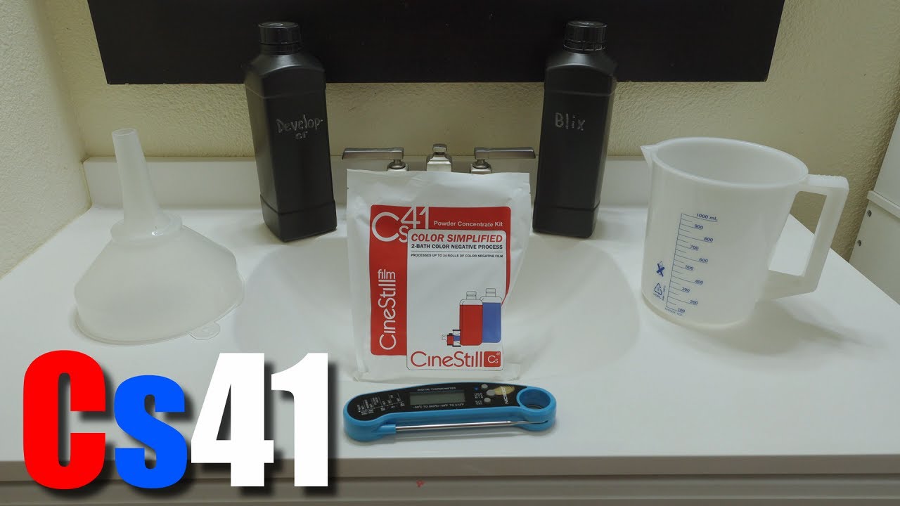 How to mix Cs41 Powder Chemical Kit
