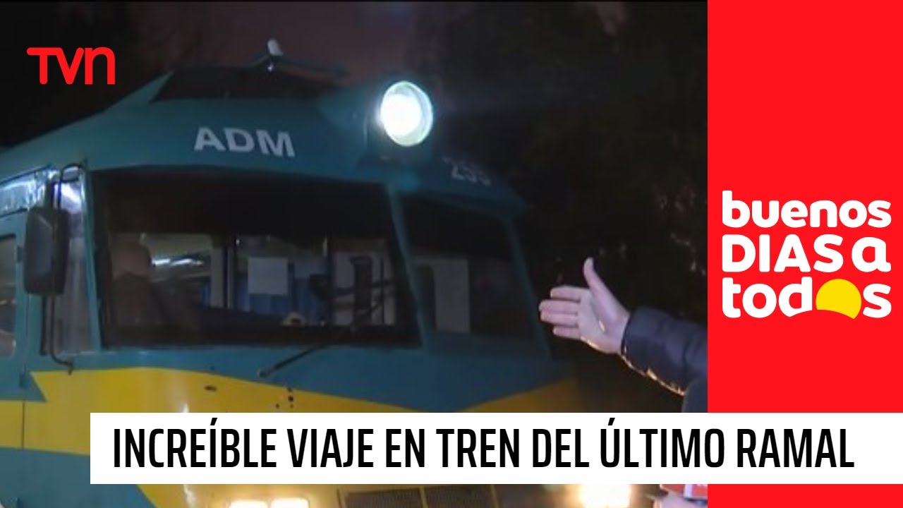 El increíble viaje en tren del último ramal de Constitución | Buenos días a todos
