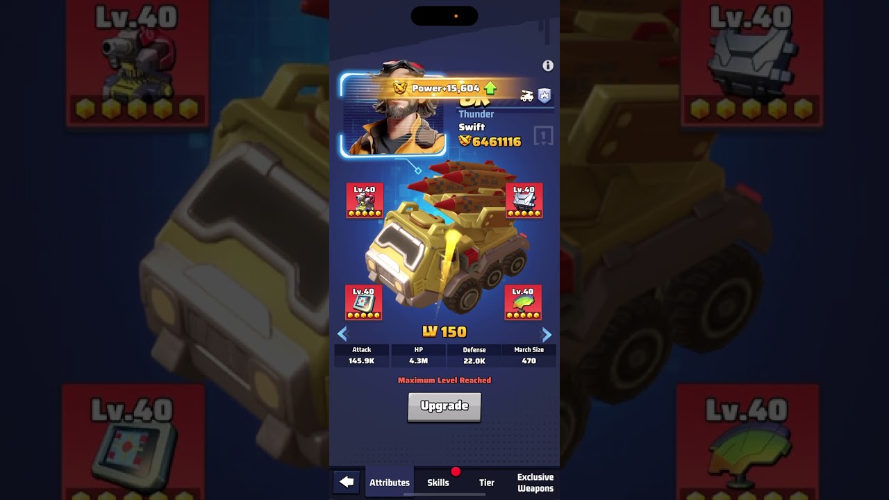 Last War: is red gear worth the cost? What is the power difference between maxed 4 dot and red gear?