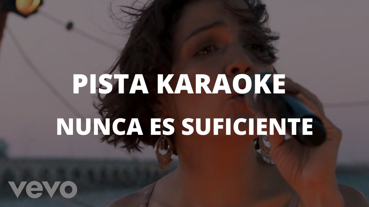 Los Ángeles Azules - Nunca Es Suficiente ft Natalia Lafourcade (PISTA KARAOKE)