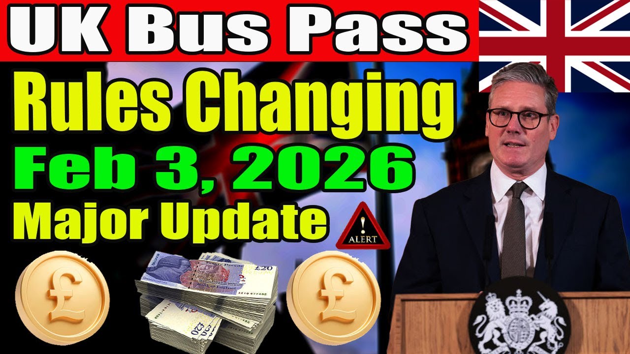 Major Update: UK Bus Pass Rules Changing from 3 February 2026 &ndash; What You Must Know