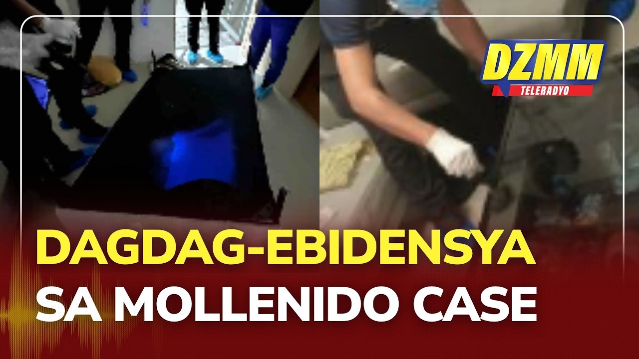 PNP recovers additional evidence in Mollenido murder case | Headline sa Hapon (13 February 2026)