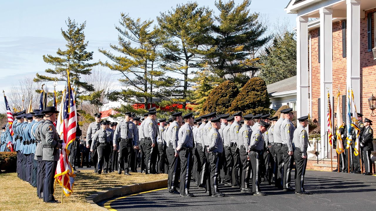 END OF WATCH Brain D. Stockhoff (100 + Unit Procession) Ocean County Sheriff's New Jersey 2/19/22