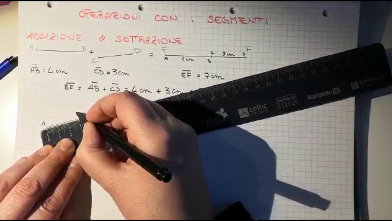 1_G_004 Addizione e sottrazione di segmenti