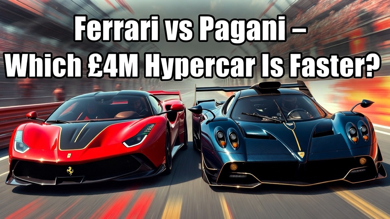 Ferrari vs Pagani – Which £4M Hypercar Is Faster?