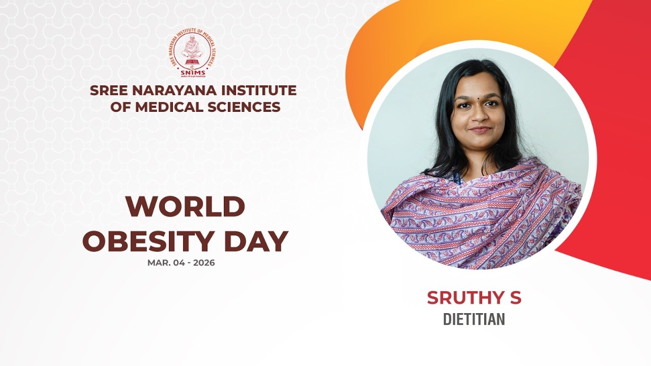 (World Obesity Day) ആരോഗ്യകരമായ | ഡയറ്റീഷ്യൻ, ശ്രുതി എസ് സംസാരിക്കുന്നു