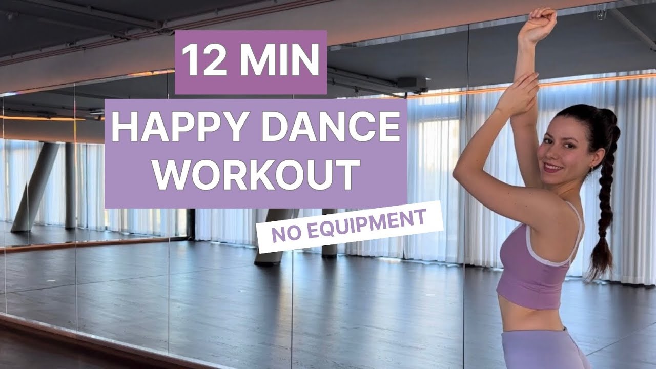 12 MIN DANCE WORKOUT | No Equipment, Beginner Friendly & Pure Happiness!