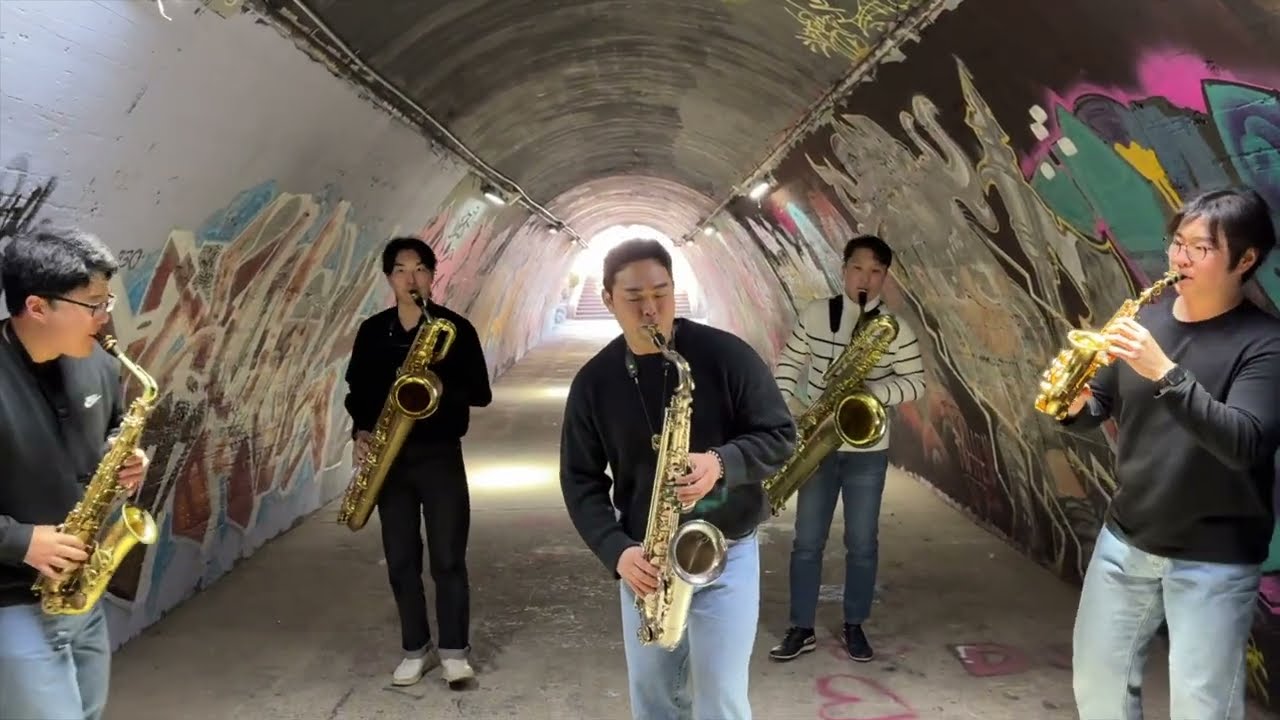 Stand By Me / Live / Blank Sax Ensmble.