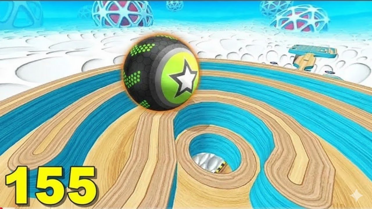 Going Balls, SpeedRun, Going Balls Portal Run Gameplay Level 155 Walkthrough Android, los Max
