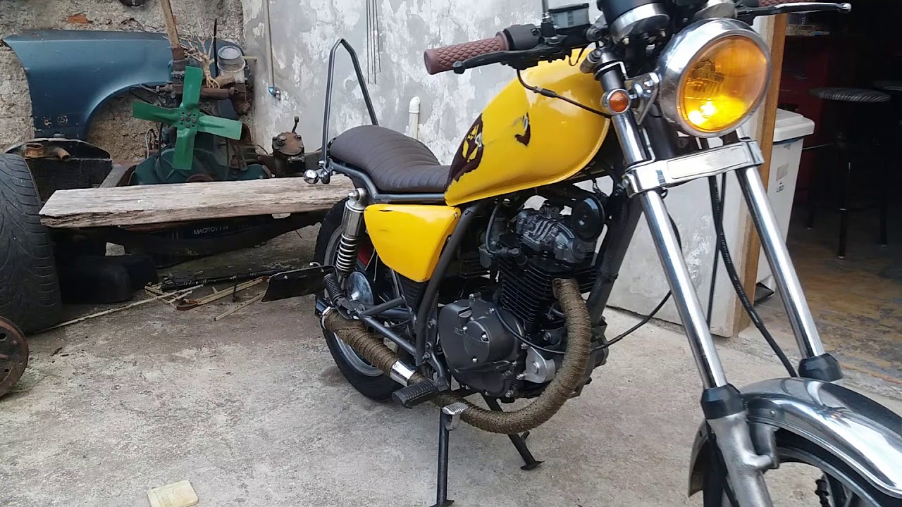 Gn 125 customizada Intrudinha dos correios