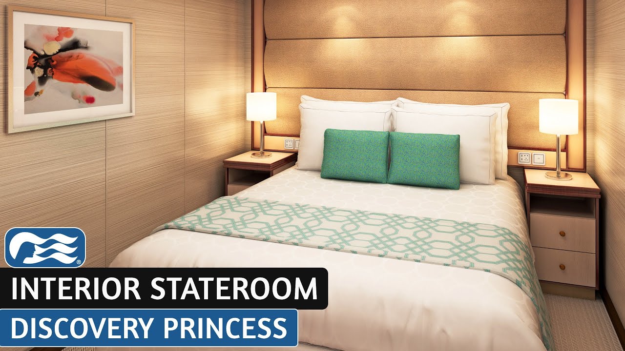 Discovery Princess | Interior Stateroom | Full Walkthrough Tour & Review 4K