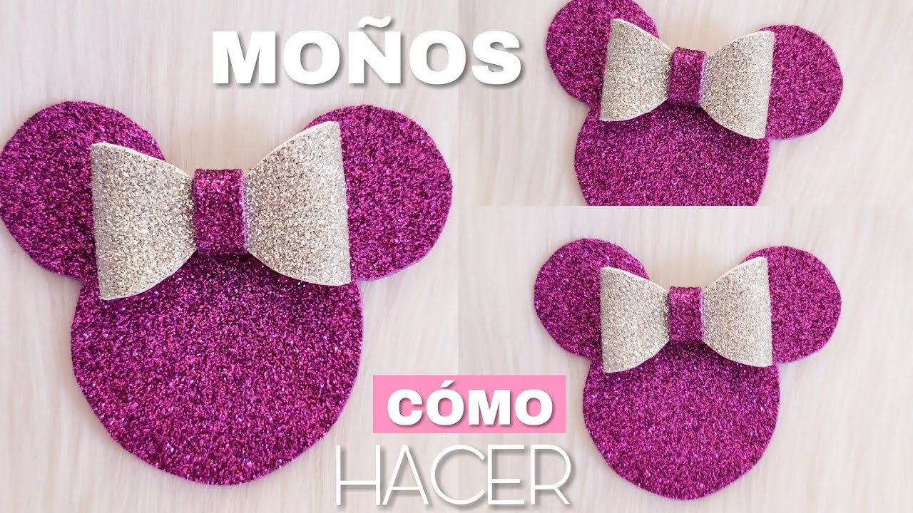 Como hacer moños🎀para Bebé/Niñas facil rapido y económico
