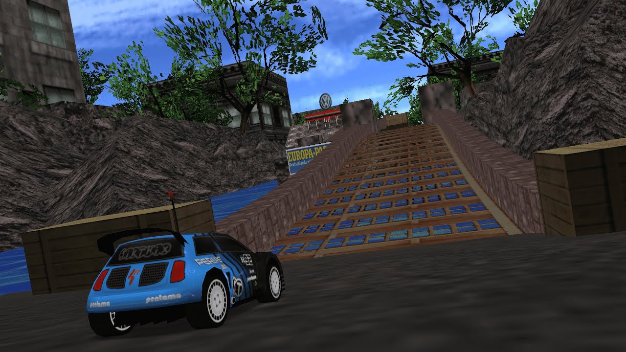 RVGL. Germanic Park by hilaire9, RafSTer. 786m, 4 laps. Car Siktrix