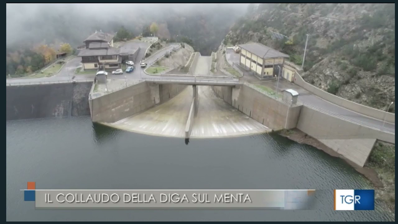 Sorical: Servizio Tgr Calabria su collaudo Diga del Menta