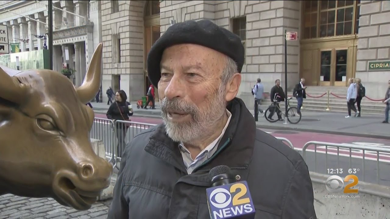 Iconic Charging Bull Sculpture Getting Repair After Attack