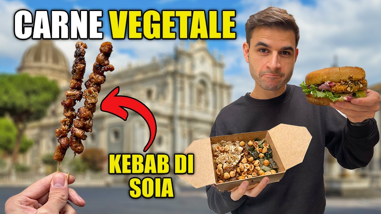 CIBO VEGANO A CATANIA | DOVE MANGIARE VEGANO A CATANIA  | Abbiamo mangiato carne di soia