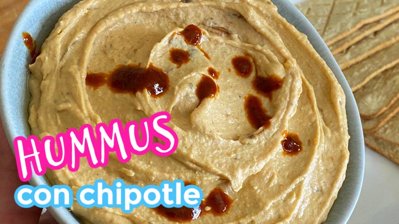 HUMMUS CON CHIPOTLE PARA BOTANEAR | ALE DE NAVA