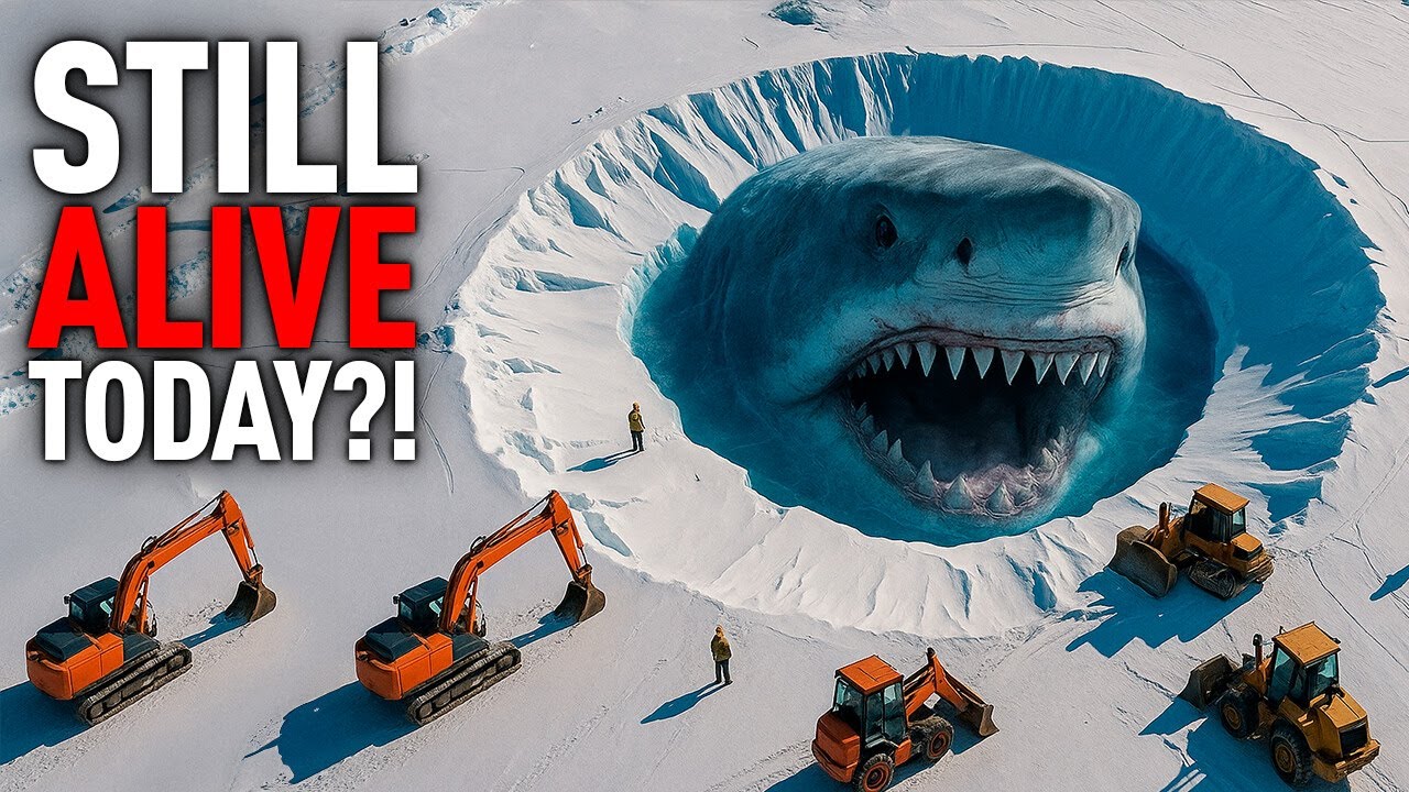 Frozen Megalodon Uncovered in Antarctica — Is It Still Alive?!
