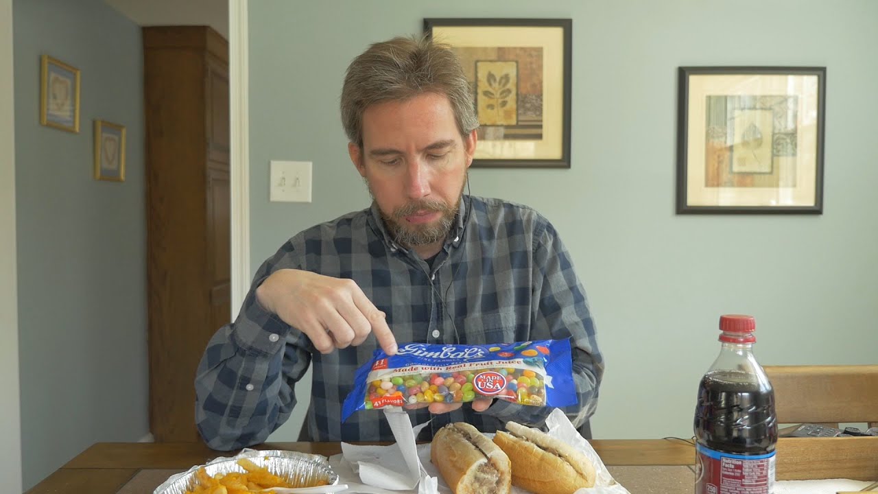 Let's Eat! Ep.1: Philly Cheesesteak, Cheese Fries & Gourmet Jelly Beans