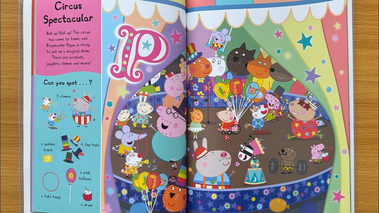 2. Where’s Peppa Pig? Magical Adventures Search-and-Find Book for Children and Toddlers