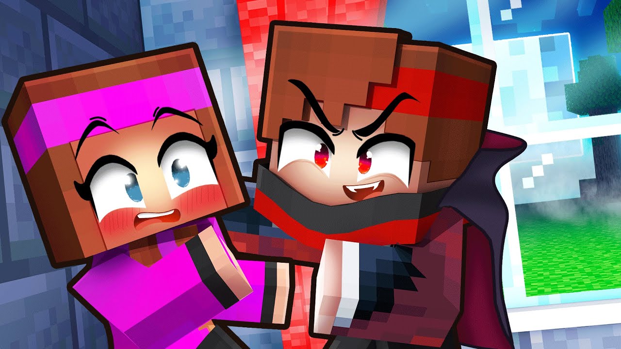 Un Vampire Crush sur moi sur Minecraft !