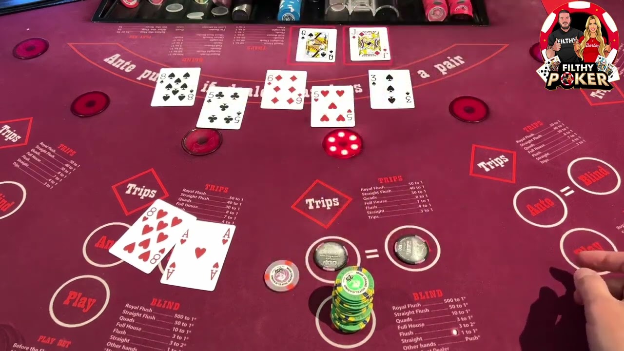 1ST HAND STRAIGHT! ULTIMATE TEXAS HOLDEM HIGH LIMIT!