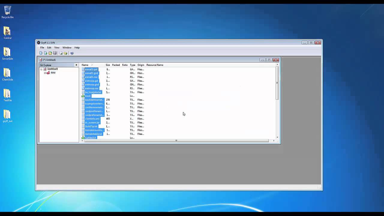Client Setup - Log In, GM Account