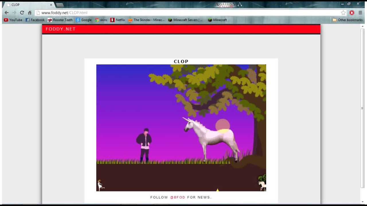 Awarded the most intelligent Horse ever (Clop)