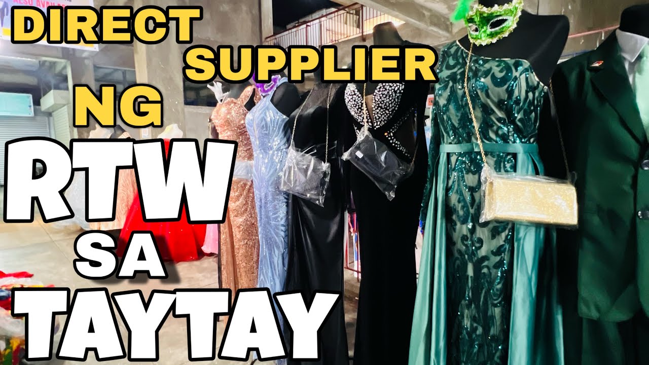 Bilihan ng Murang RTW for Events Direct Supplier Pang JS Sagala Costume Ninong Party At Iba Pa