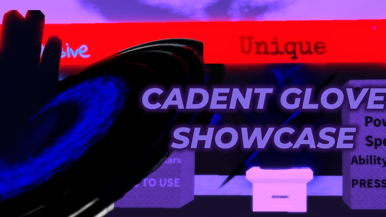 CADENT SHOWCASE | Killstreak Gloves Button Test