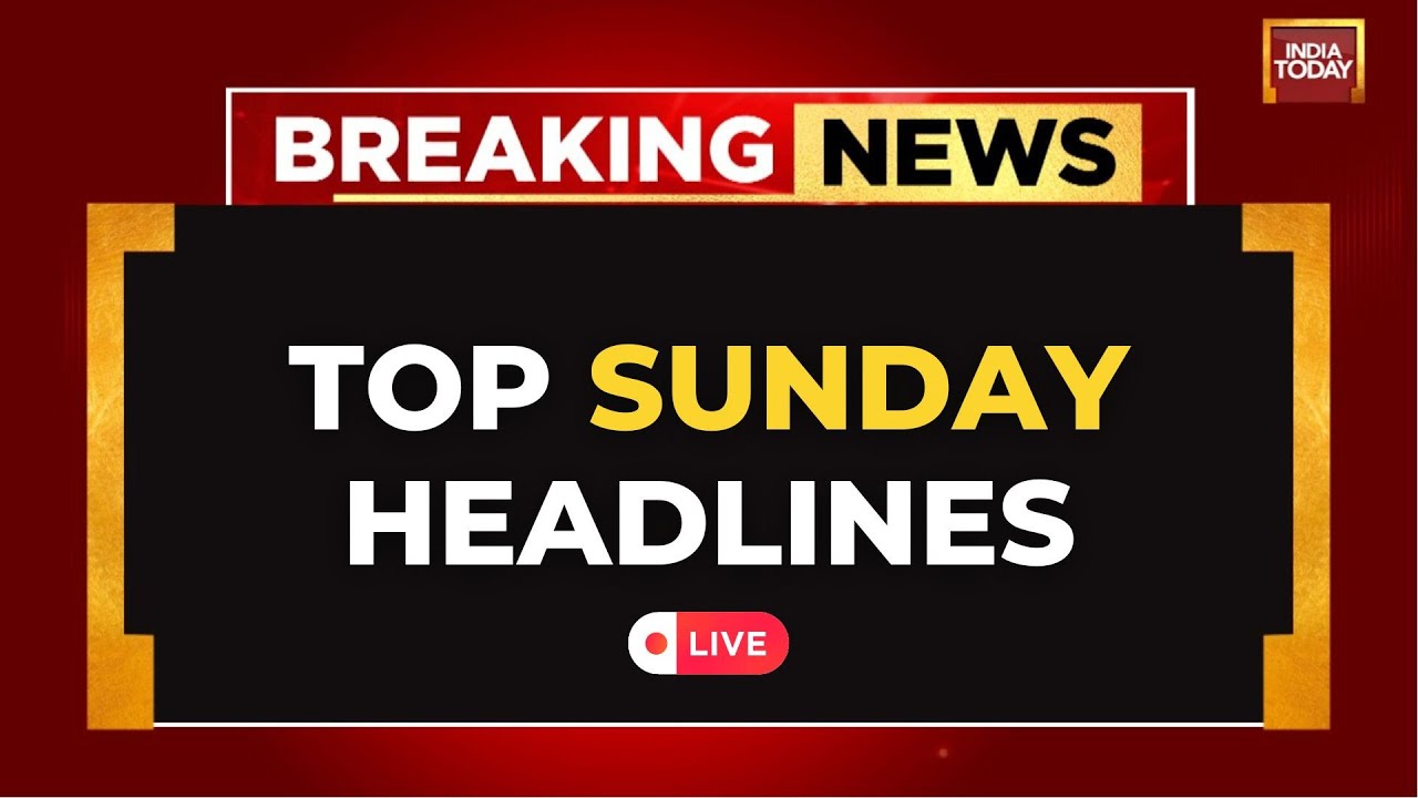 India Today LIVE: National News | Bihar Polls | Political News | US News | Global News | Sports News