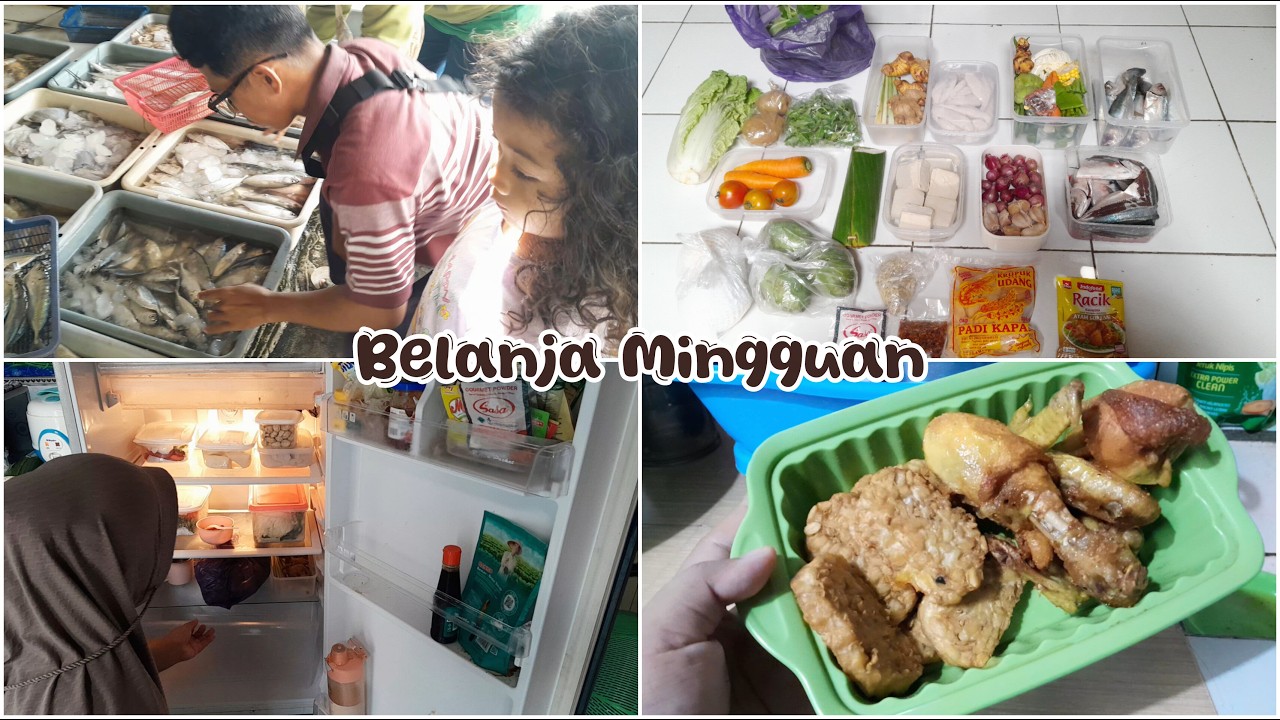 Daily Vlog Irt | Belanja Mingguan | Foodprep | Masak Untuk Makan Siang