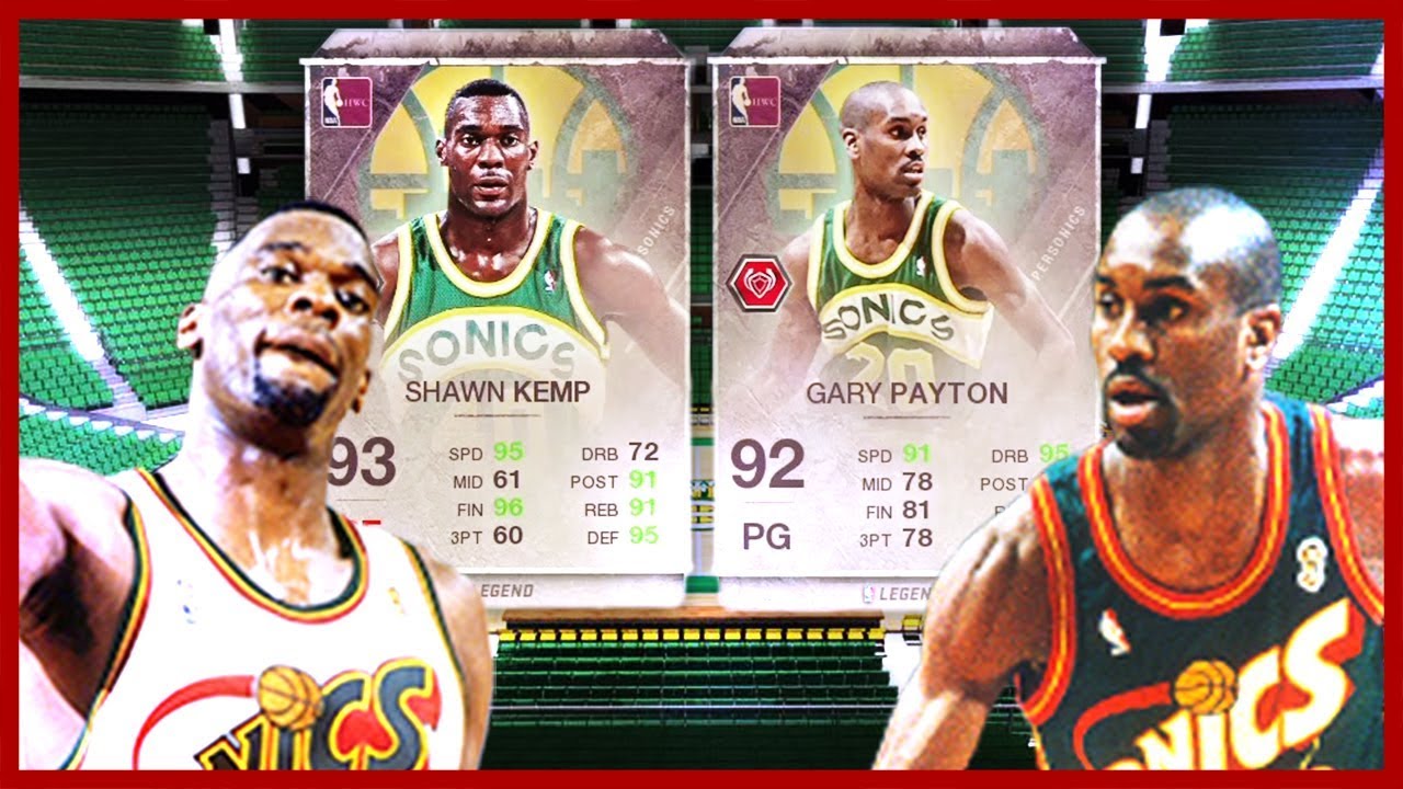 ДВЕ ЛЕГЕНДЫ ИЗ СИЭТЛА! ● NBA LIVE 18 ULTIMATE TEAM