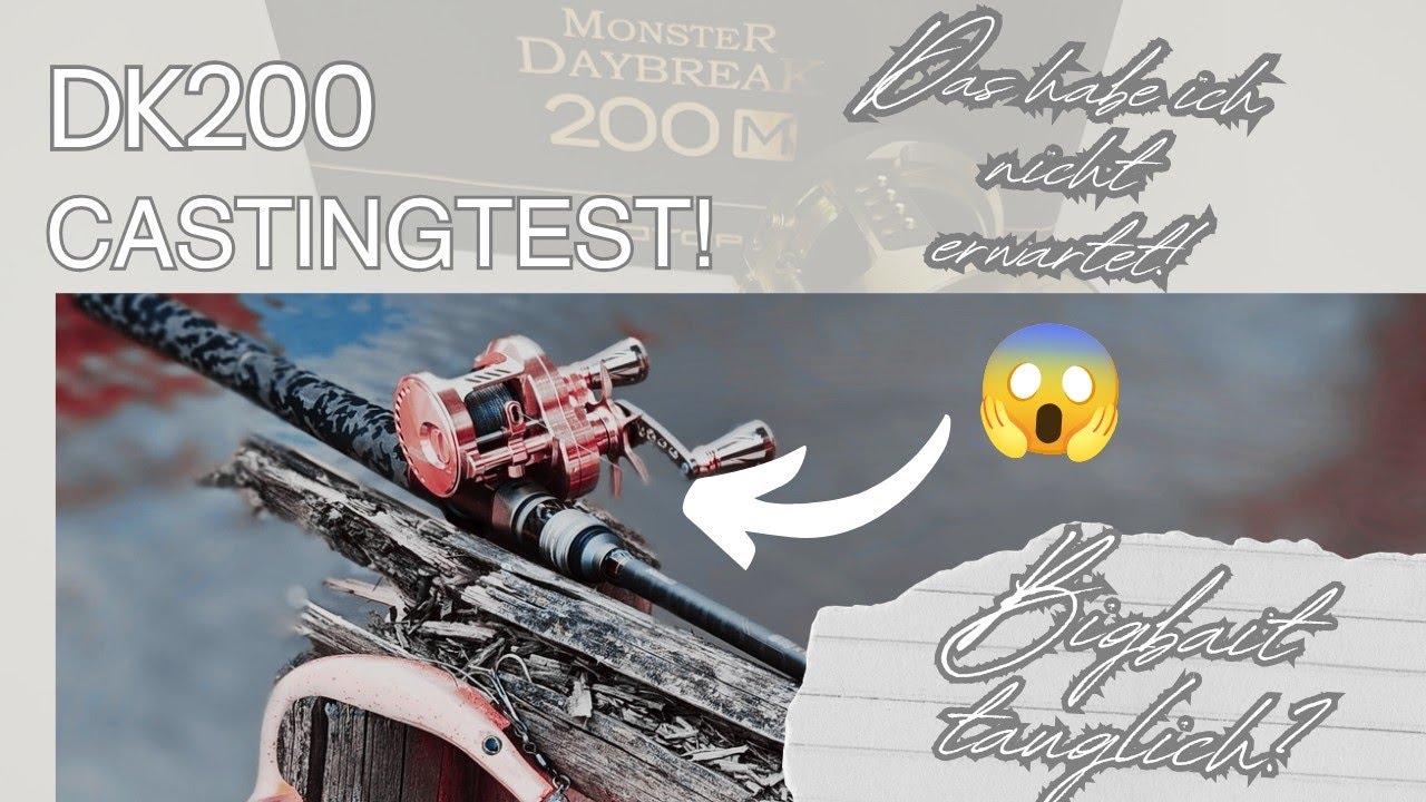 AliExpress-Rolle wirft 200 Gramm?! DK200 schockiert im Test! Monster Daybreak!