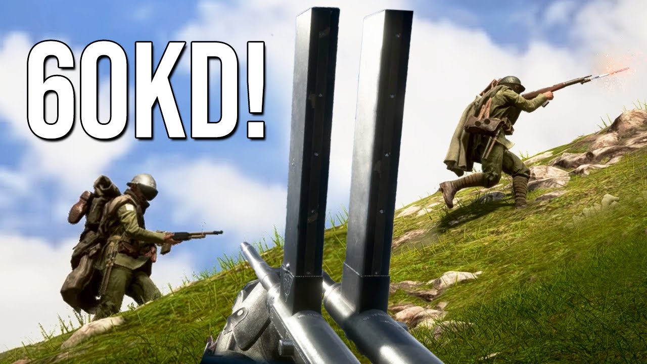 This 60KD Streak in Battlefield 1 Was INSANE 😮😍