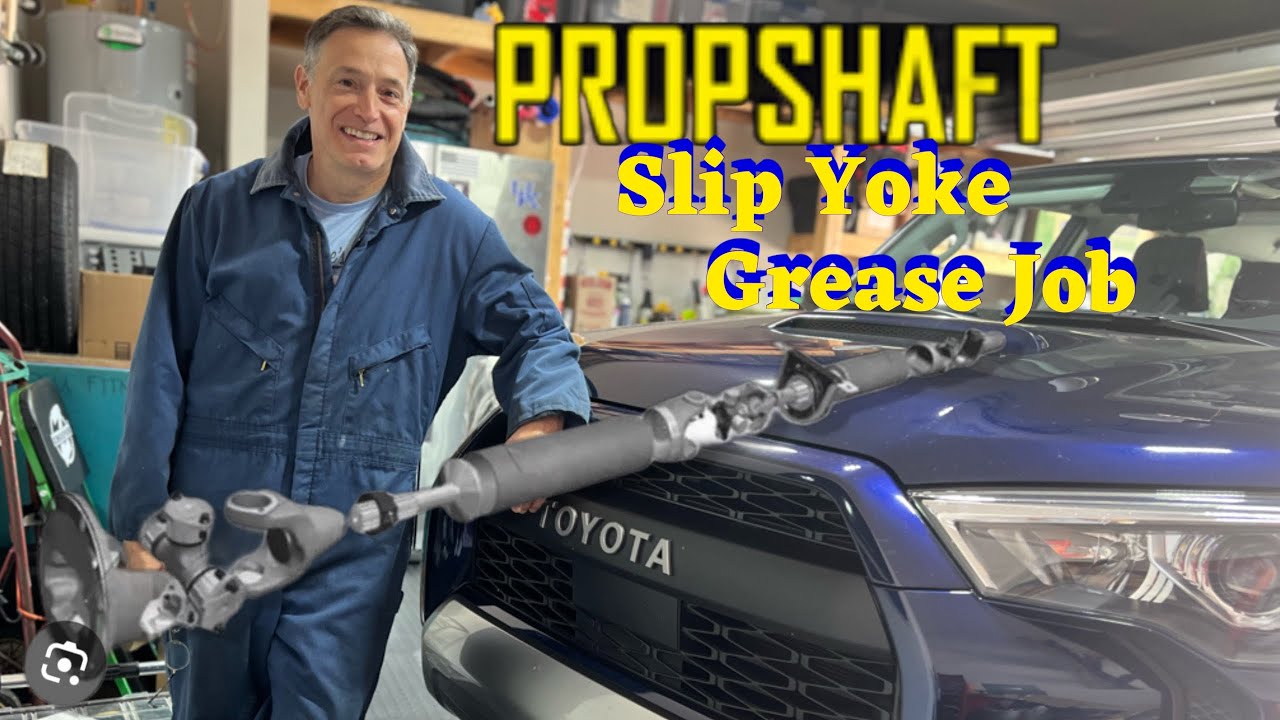 Смазка карданного вала Toyota 5-го поколения