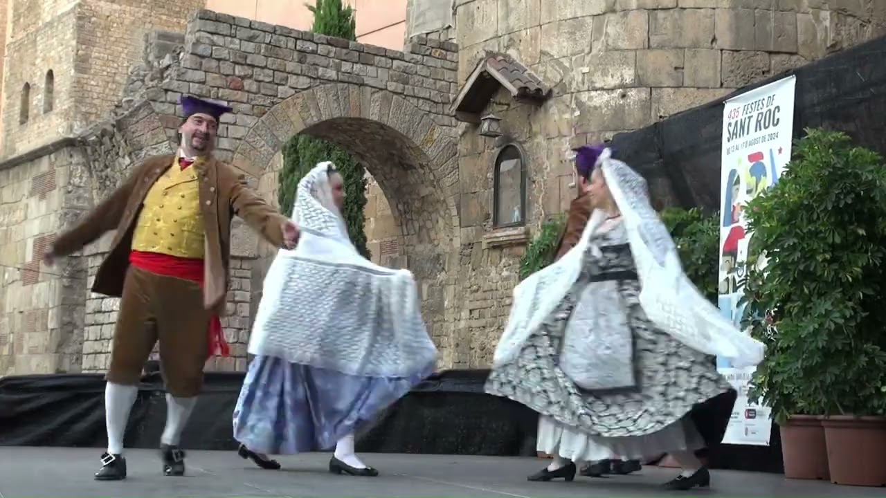 Ball Pla d'Alinyà - Festes de Sant Roc de la plaça Nova