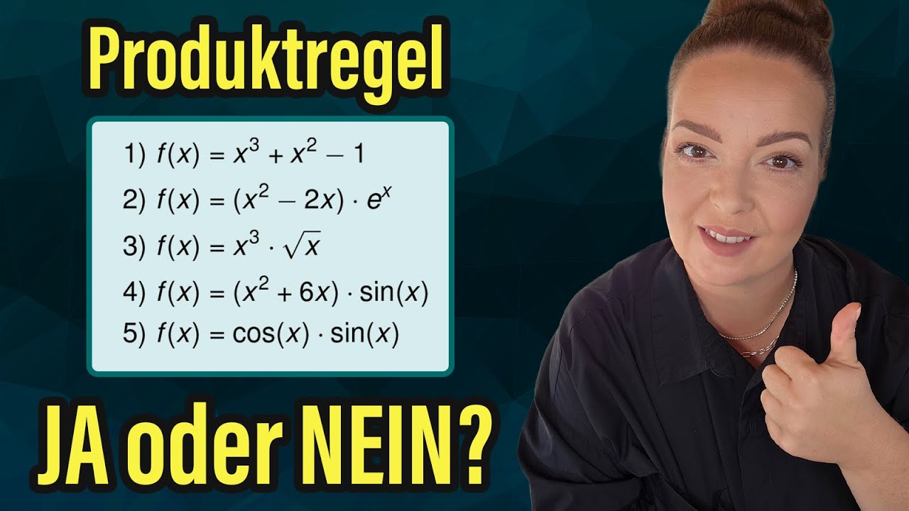 Ist die PRODUKTREGEL nötig? by einfach mathe!