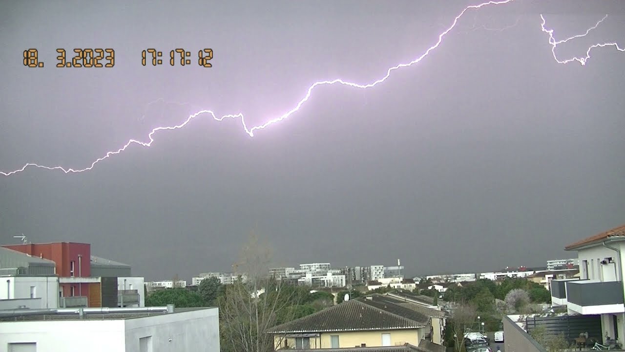 Toulouse, l orage du 18 mars 2023