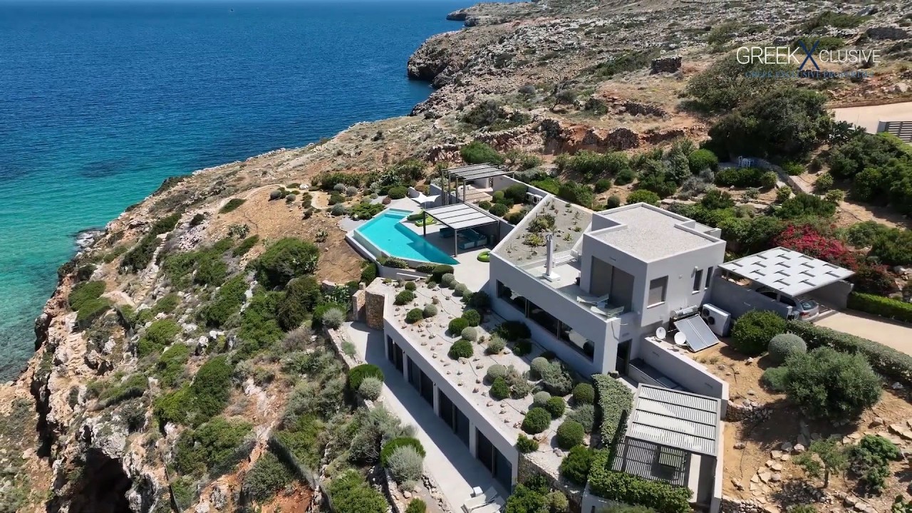 Seafront Luxury in Chania for sale – Kokkino Chorio #crete #realestate