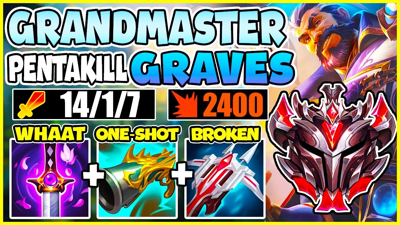 HOW TO PLAY GRAVES GRANDMASTER | BEST Build & Runes | GRAVES Guide | xiao lao ban | League of Legend
