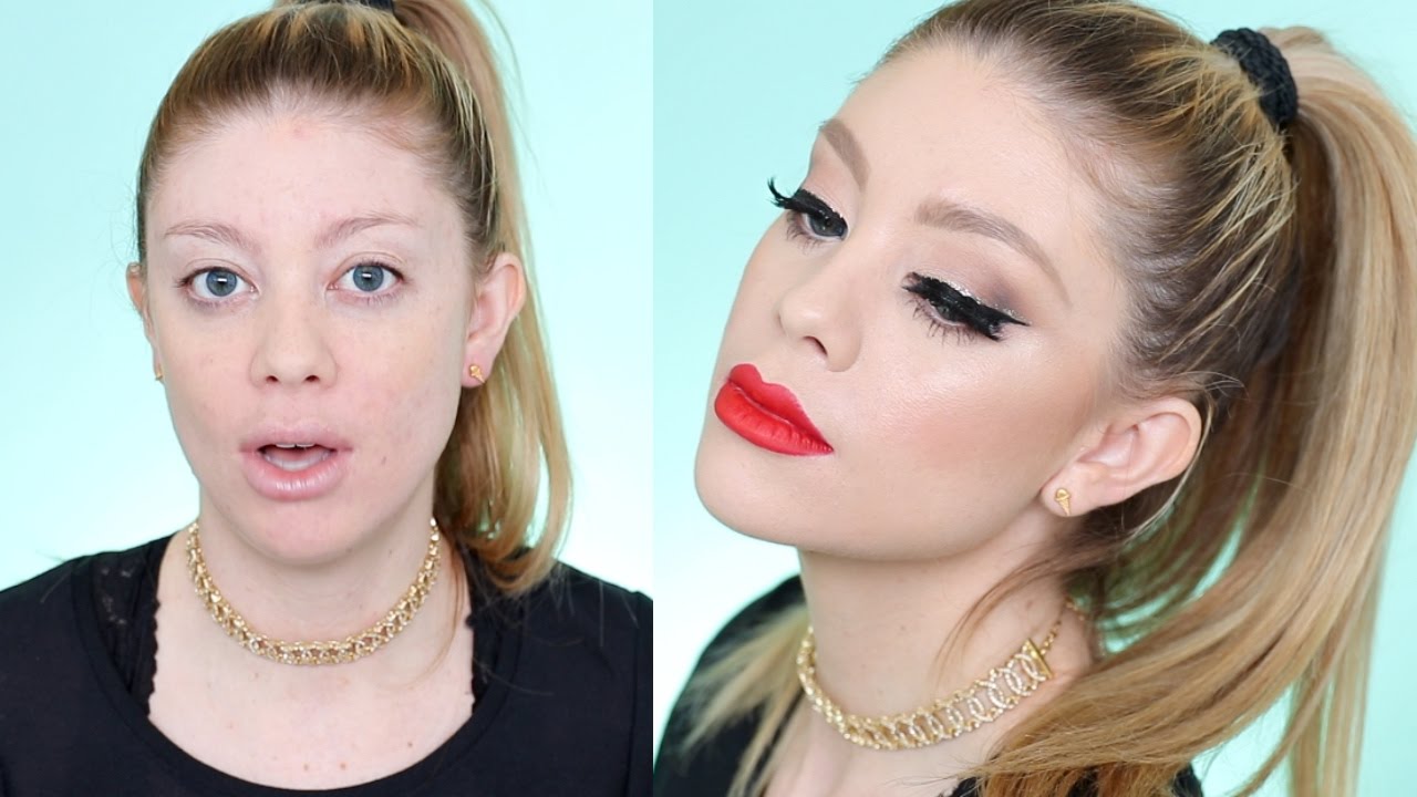 QUICK & EASY FULL COVERAGE CLASSIC GLAM TUTORIAL FOR PROM!
