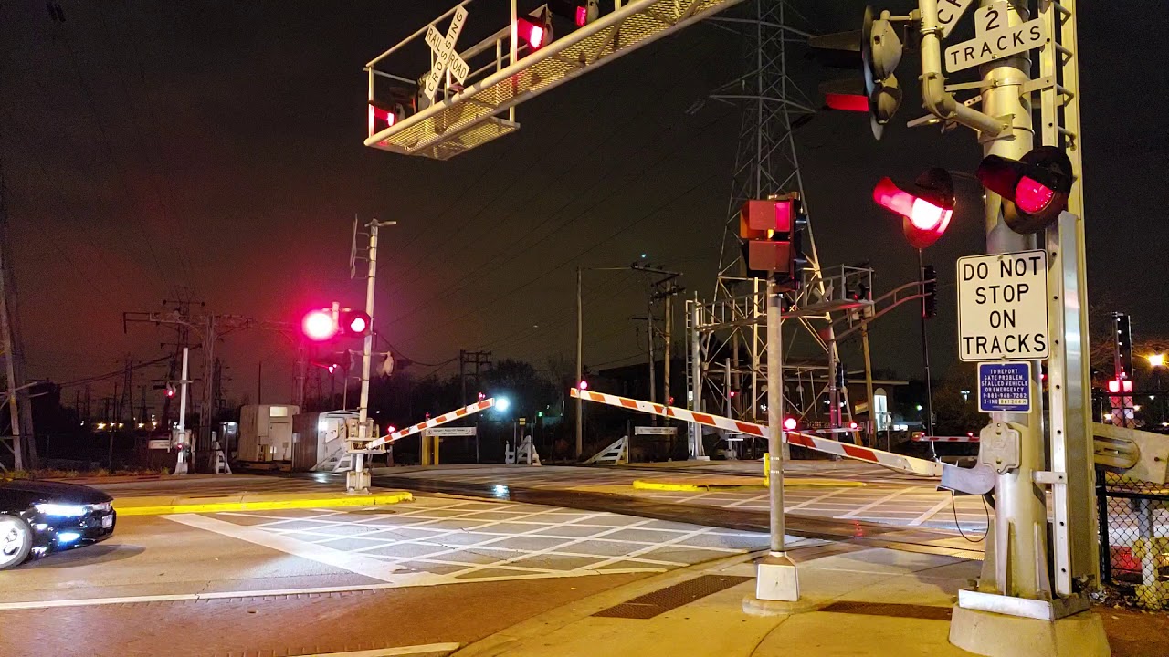 CTA Yellow Line Level Crossing