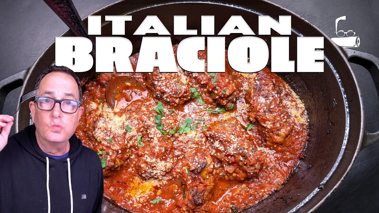 MAKING ITALIAN BRACIOLE FOR THE FIRST TIME... | SAM THE COOKING GUY