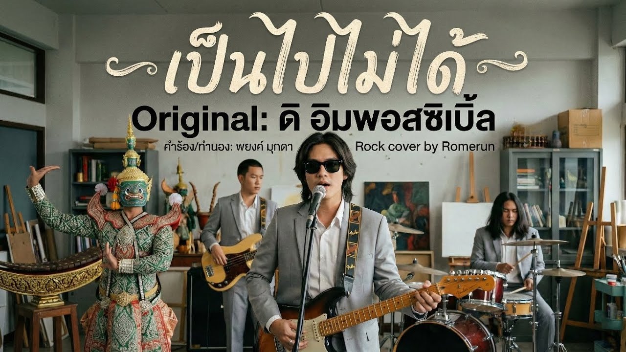 เป็นไปไม่ได้ - The Impossible | Rock Cover by Romerun