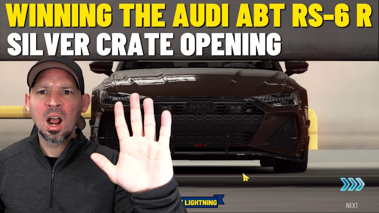 CSR2 winning the Audi ABT RS6-R Silver Crate Opening CSR2 Racing
