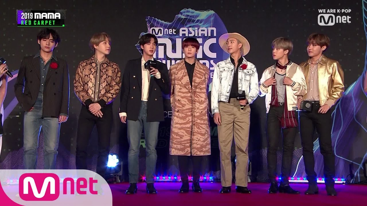 [2019 MAMA] Red Carpet with BTS