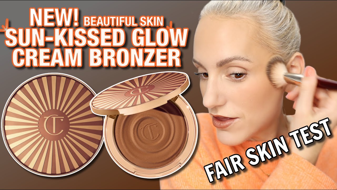 CHARLOTTE TILBURY SUN KISSED GLOW CREAM BRONZER | fair skin | over 40