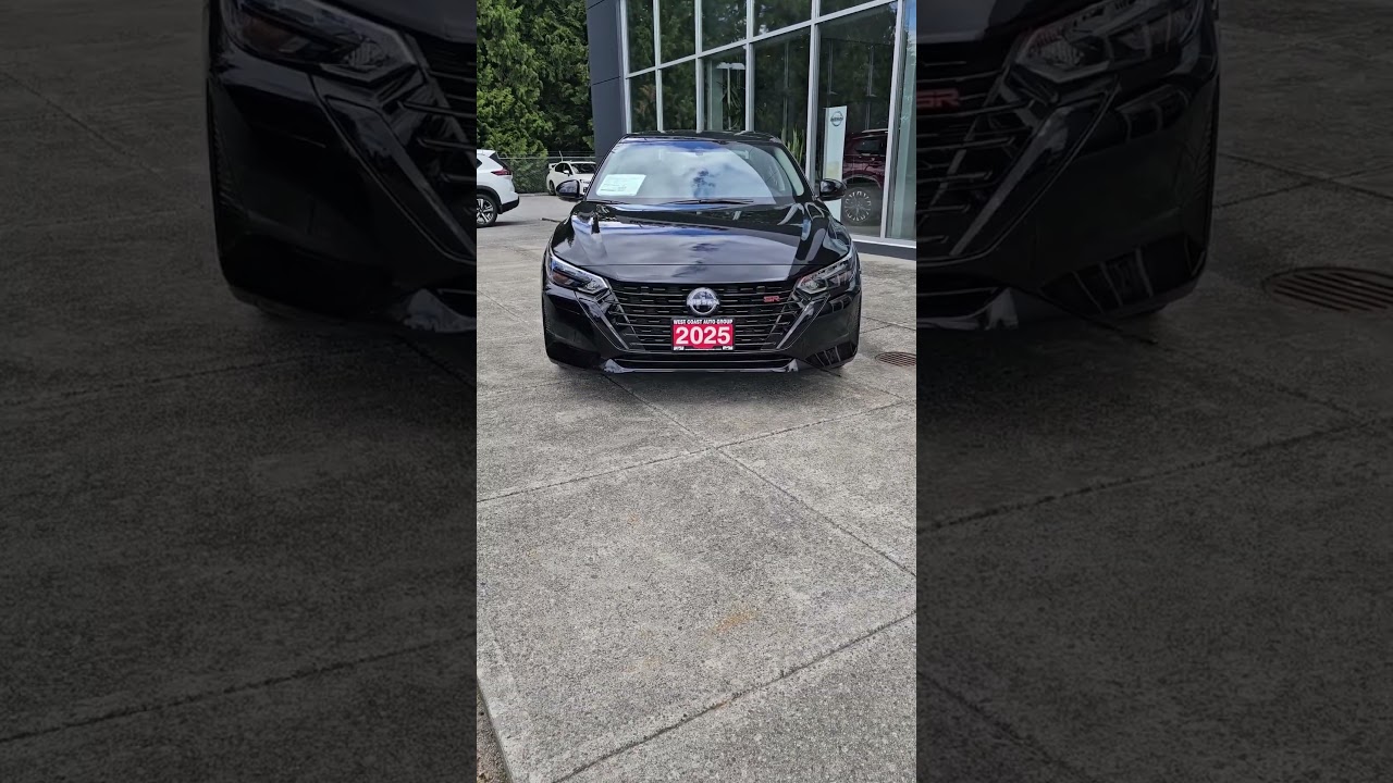 The 2025 Sentra SR Midnight Has Arrived in Greater Vancouver at West Coast Nissan